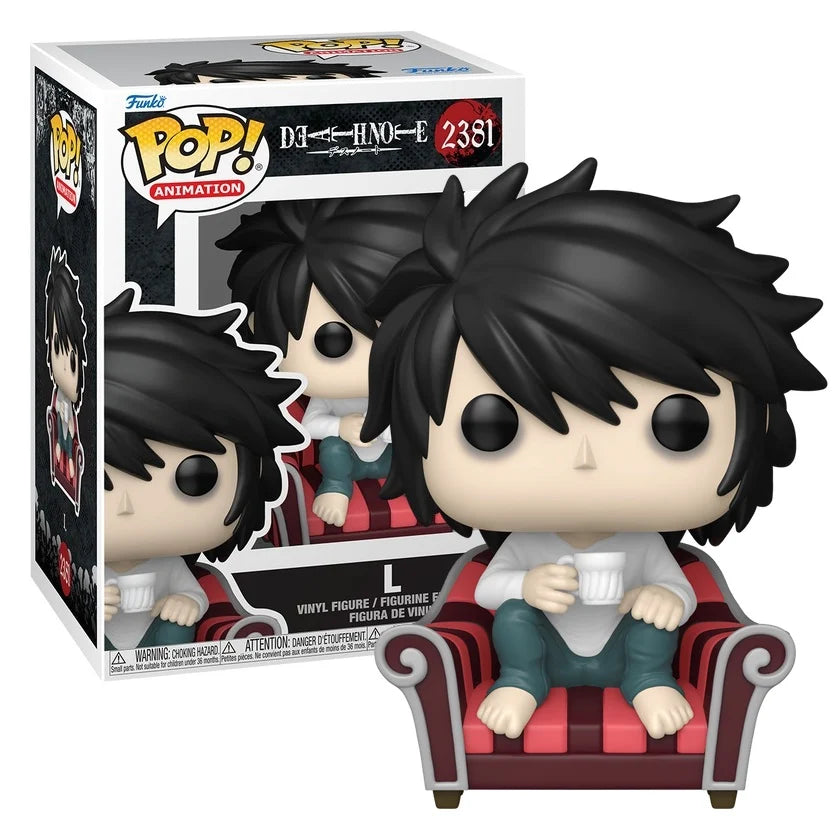 DEATH NOTE - L - POP! Animation Figur #2381