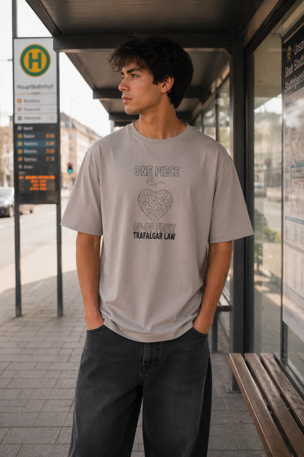 ONE PIECE - Trafalgar Law - Herren-T-Shirt