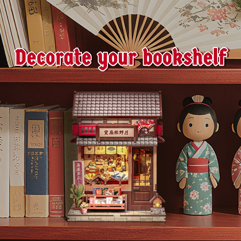 MINIATURE HOUSE - DIY Tsukino Eogi-Dou - 224pc + LED Light
