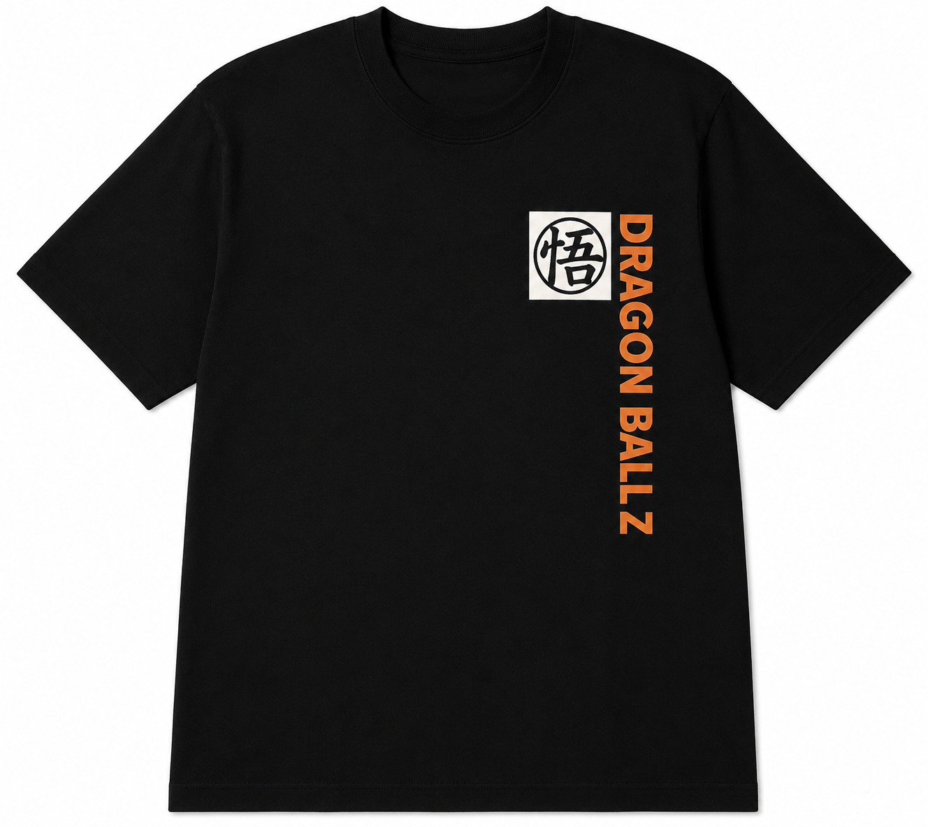 DRAGON BALL Z – Goku Herren T-Shirt Schwarz (100 % Baumwolle)