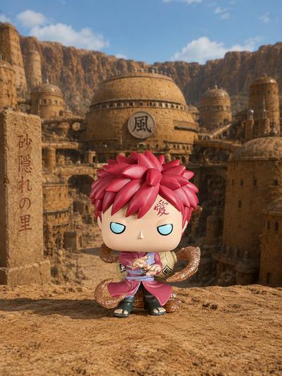 NARUTO - Gaara (Glitter) POP + Tee