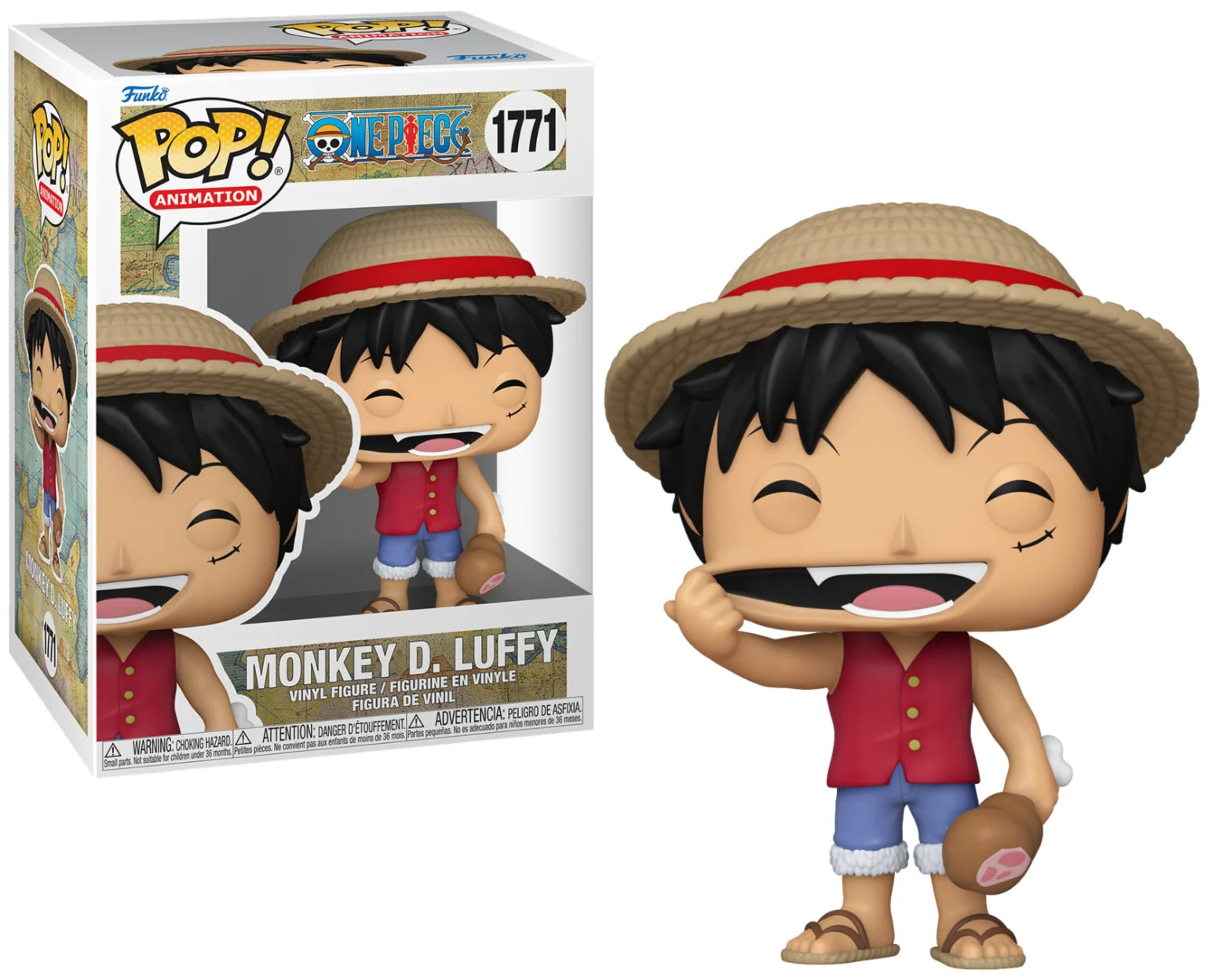 ONE PIECE - Ruffy - POP! Animation Figur Nr. 1771