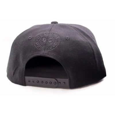 SUPERMAN - DC Comics Logo Snapback Cap - Schwarz