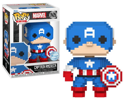 MARVEL - 8-BIT Funko Pop! Nr. 1426 - Captain America