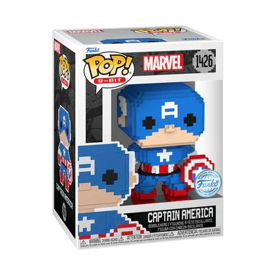 MARVEL - 8-BIT Funko Pop! Nr. 1426 - Captain America