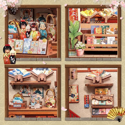 MINIATURE HOUSE - DIY Tsukino Eogi-Dou - 224pc + LED Light
