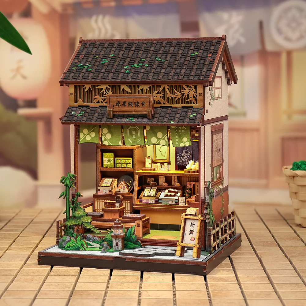 MINIATURE HOUSE - DIY Kanmi-Dokoro Kurihara - 227pc + LED Light