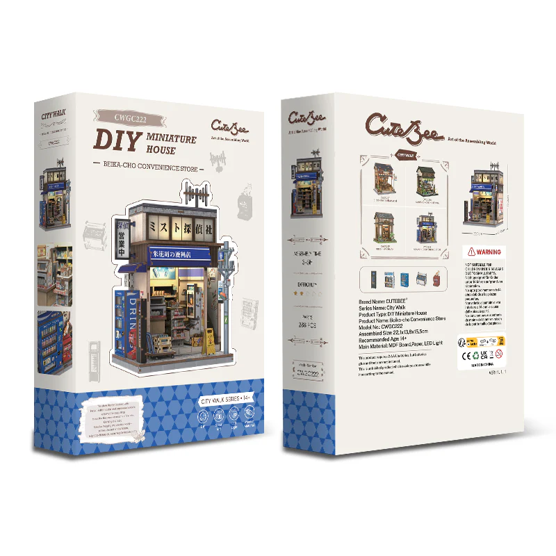 MINIATURE HOUSE - DIY Beika-Cho - 288pc + LED Light